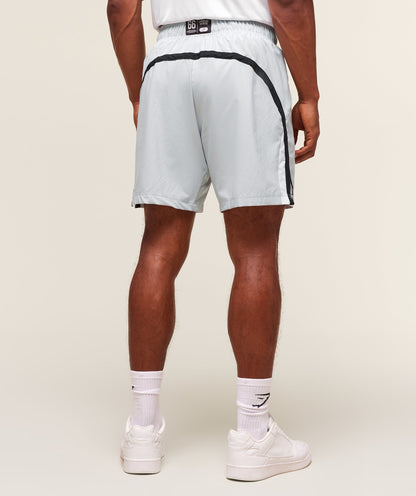 Gymshark Campus 7" Shorts - Light Grey