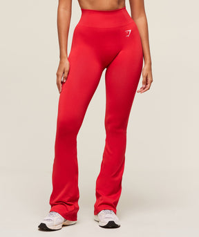 Gymshark Vital Soft Flared Leggings - Velocity Red