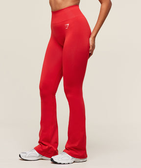 Gymshark Vital Soft Flared Leggings - Velocity Red
