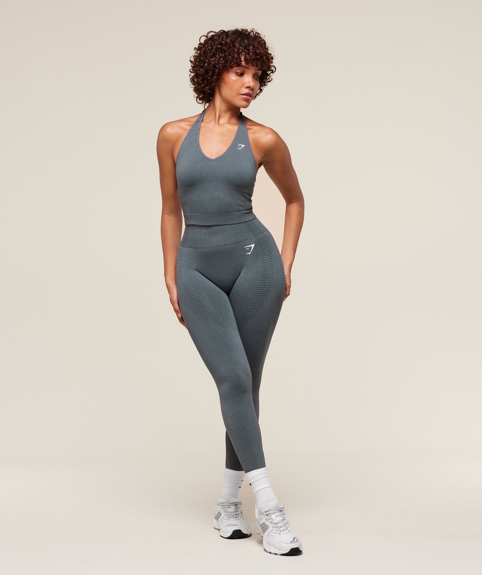 Gymshark Vital Soft Leggings - Strong Grey/Marl