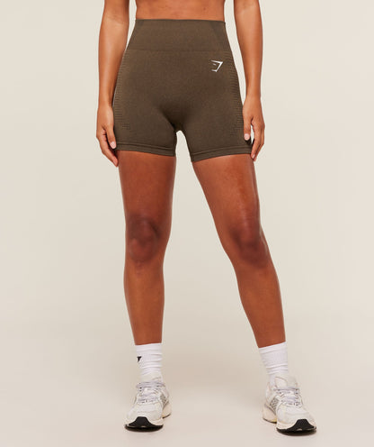 Gymshark Vital Soft Short - Espresso Marl
