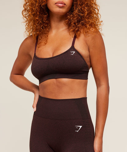 Gymshark Vital Regular Leggings - Rich Maroon/Marl
