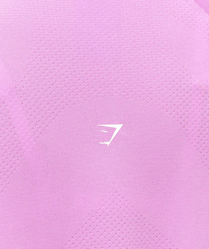 Gymshark Vital Light Long Sleeve Top - Sour Pink Marl