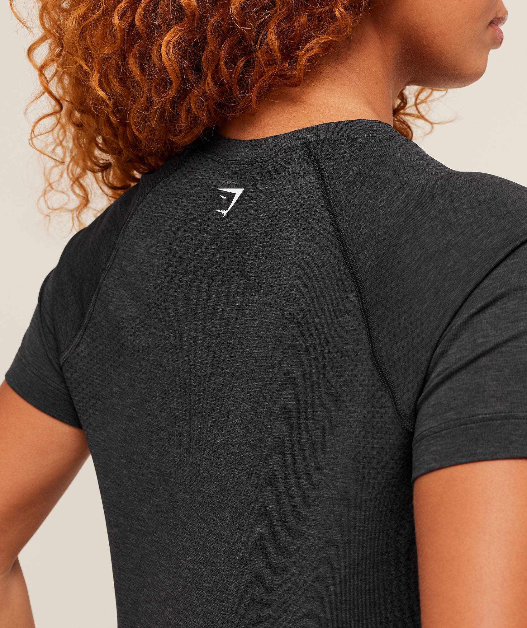 Gymshark Vital Light T-Shirt - Black Marl