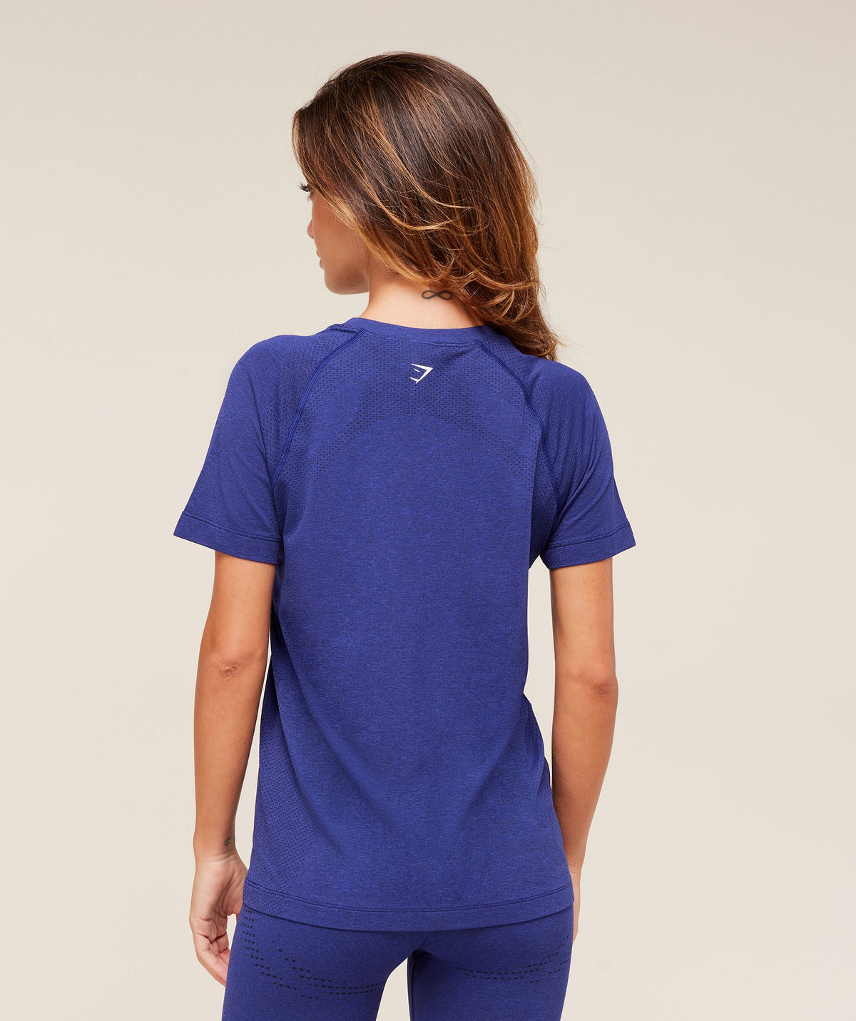 Gymshark Vital Light T-Shirt - Cobalt Purple Marl