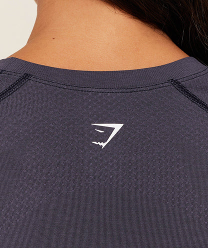 Gymshark Vital Light T-Shirt - Midnight Purple/Marl