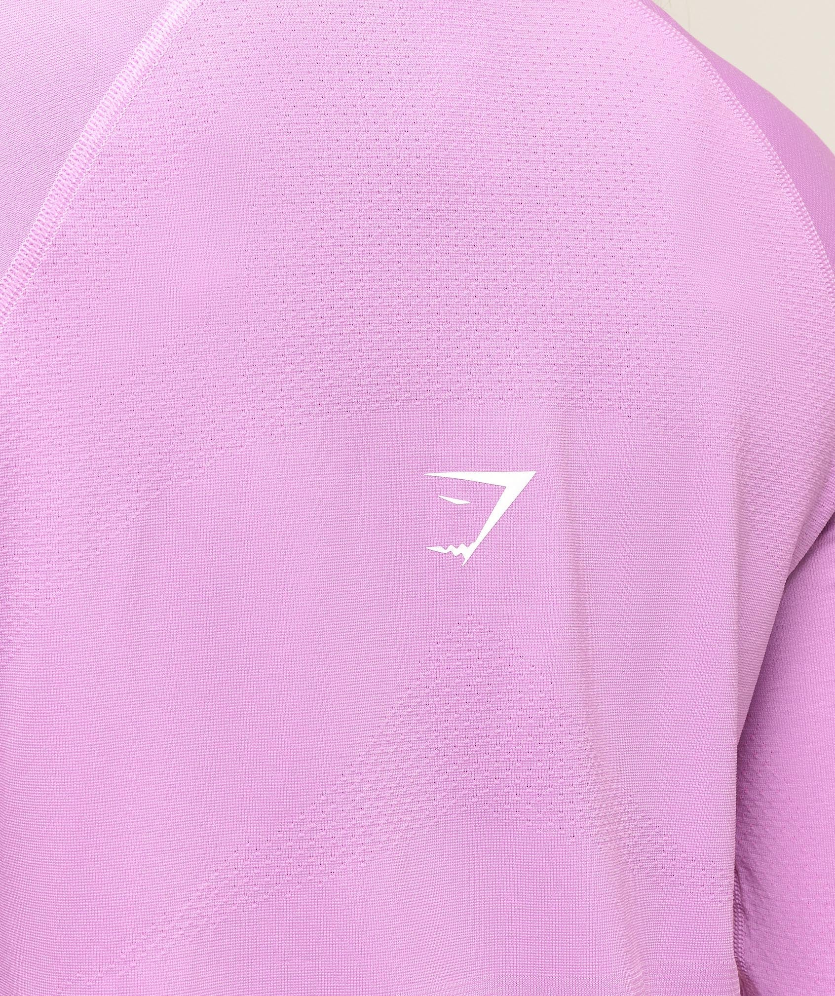 Gymshark Vital Long Line Top - Sour Pink Marl