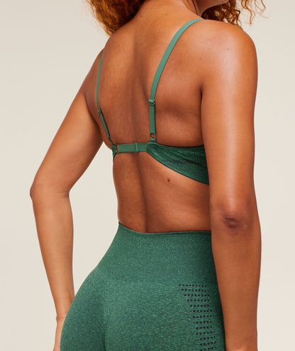 Gymshark Vital Sports Bra - GS Lift Green/ Marl