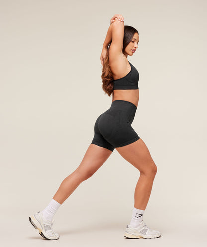 Gymshark Vital Shorts - Black Marl