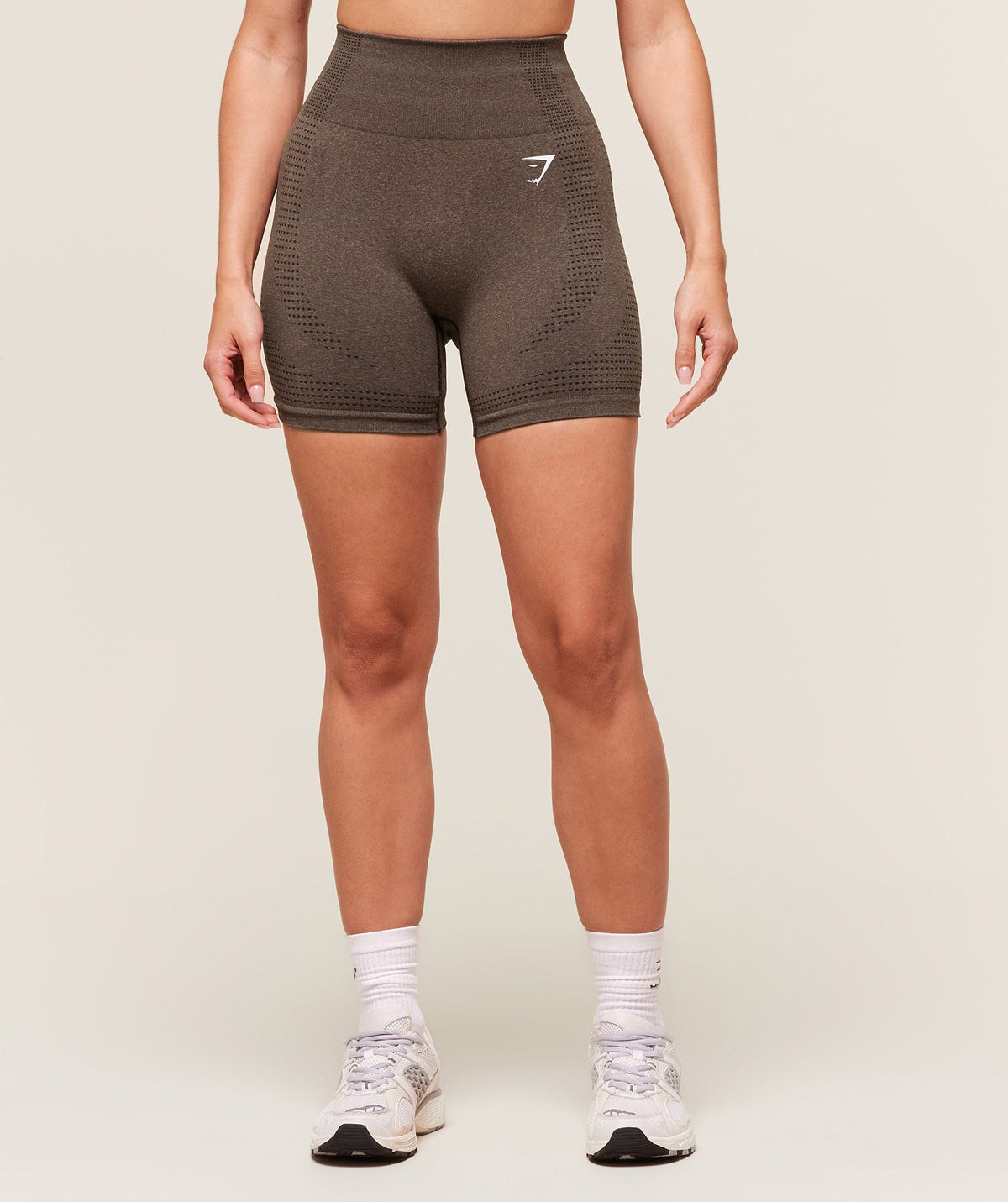 Gymshark Vital Shorts - Penny Brown Marl
