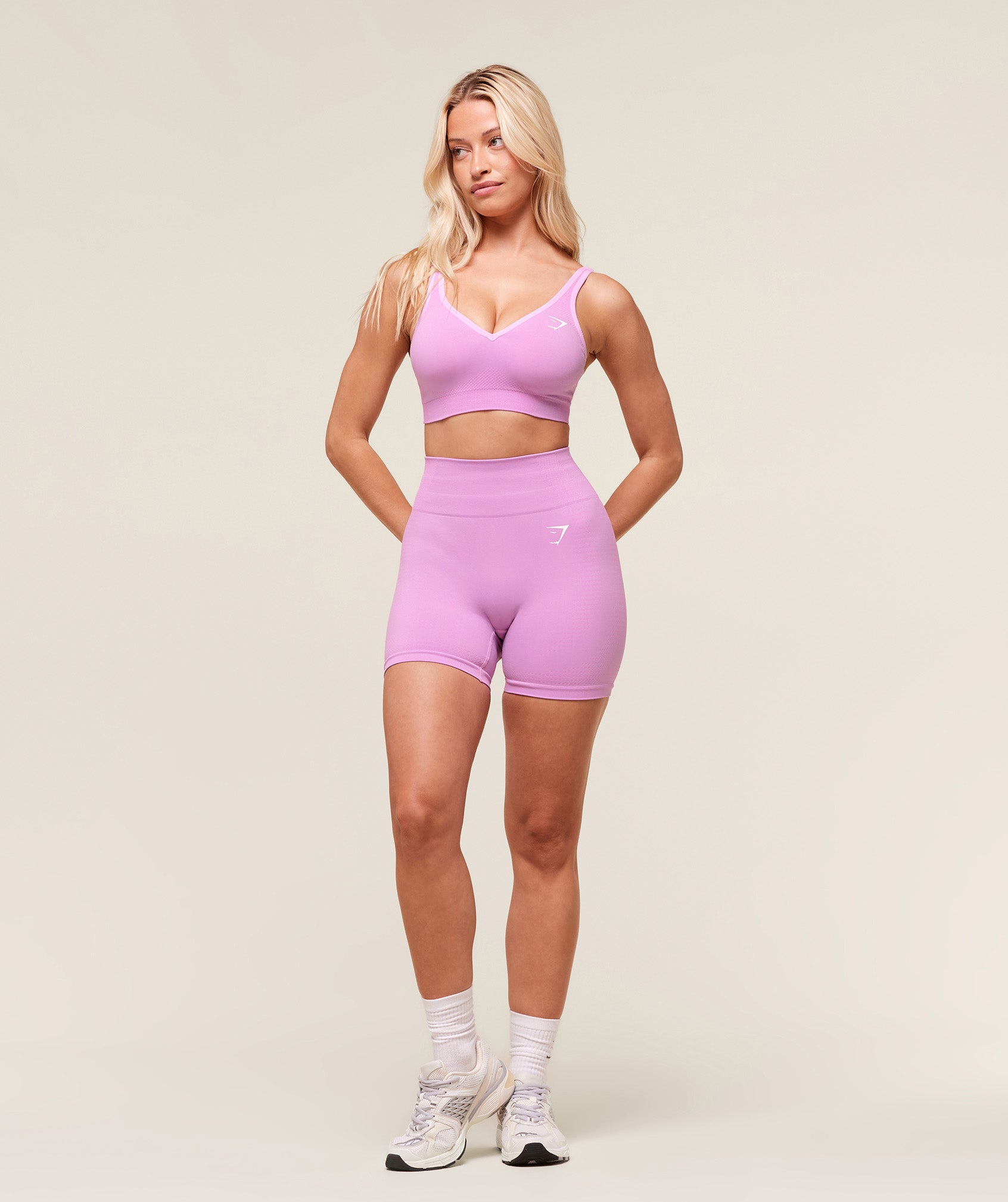 Gymshark Vital Shorts - Sour Pink/Marl