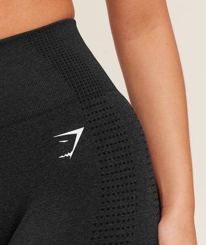 Gymshark Vital 7" Shorts - Black Marl