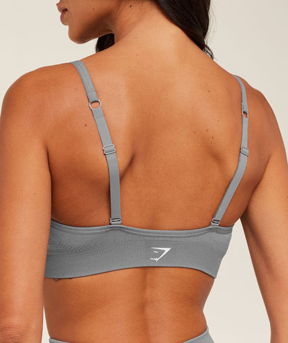 Gymshark Vital Sports Bra - GS Medium Grey/ Marl
