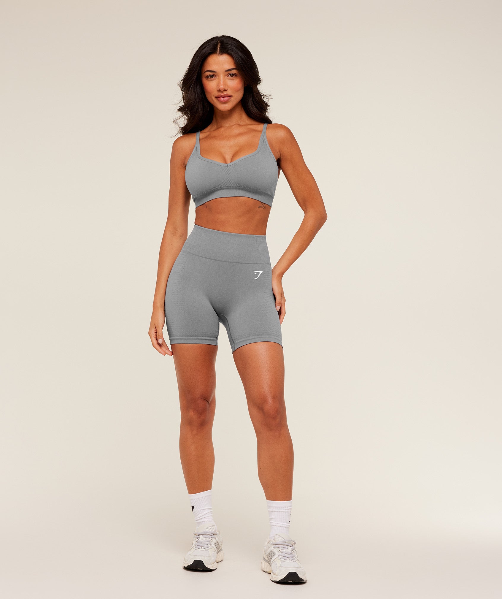 Gymshark Vital Sports Bra - GS Medium Grey/ Marl