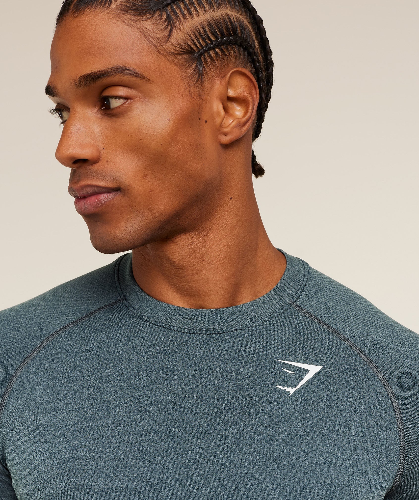 Gymshark Vital Seamless T-Shirt -  Iron Blue /  Stealth Blue
