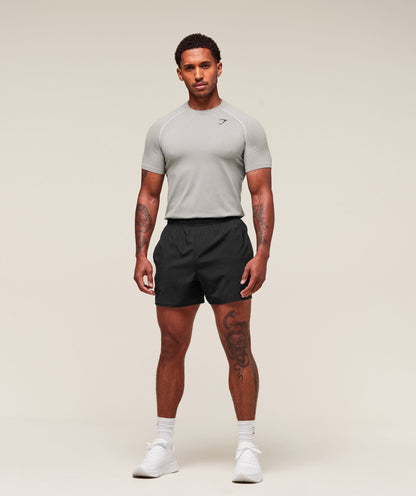Gymshark Vital Seamless T-Shirt - Light Grey/Smokey Grey