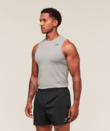 Gymshark Vital Tank - Light Grey/Smokey Grey