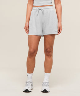 Gymshark Waffle Shorts - Light Grey
