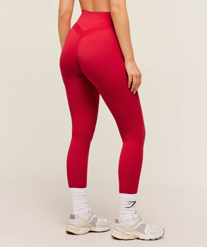 Gymshark Whitney Leggings - Carmine Red