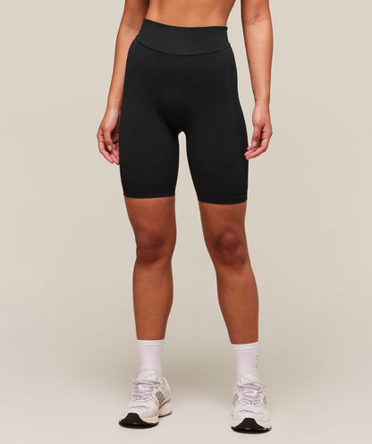Gymshark everywear Warp Knit Cycling Shorts - Black