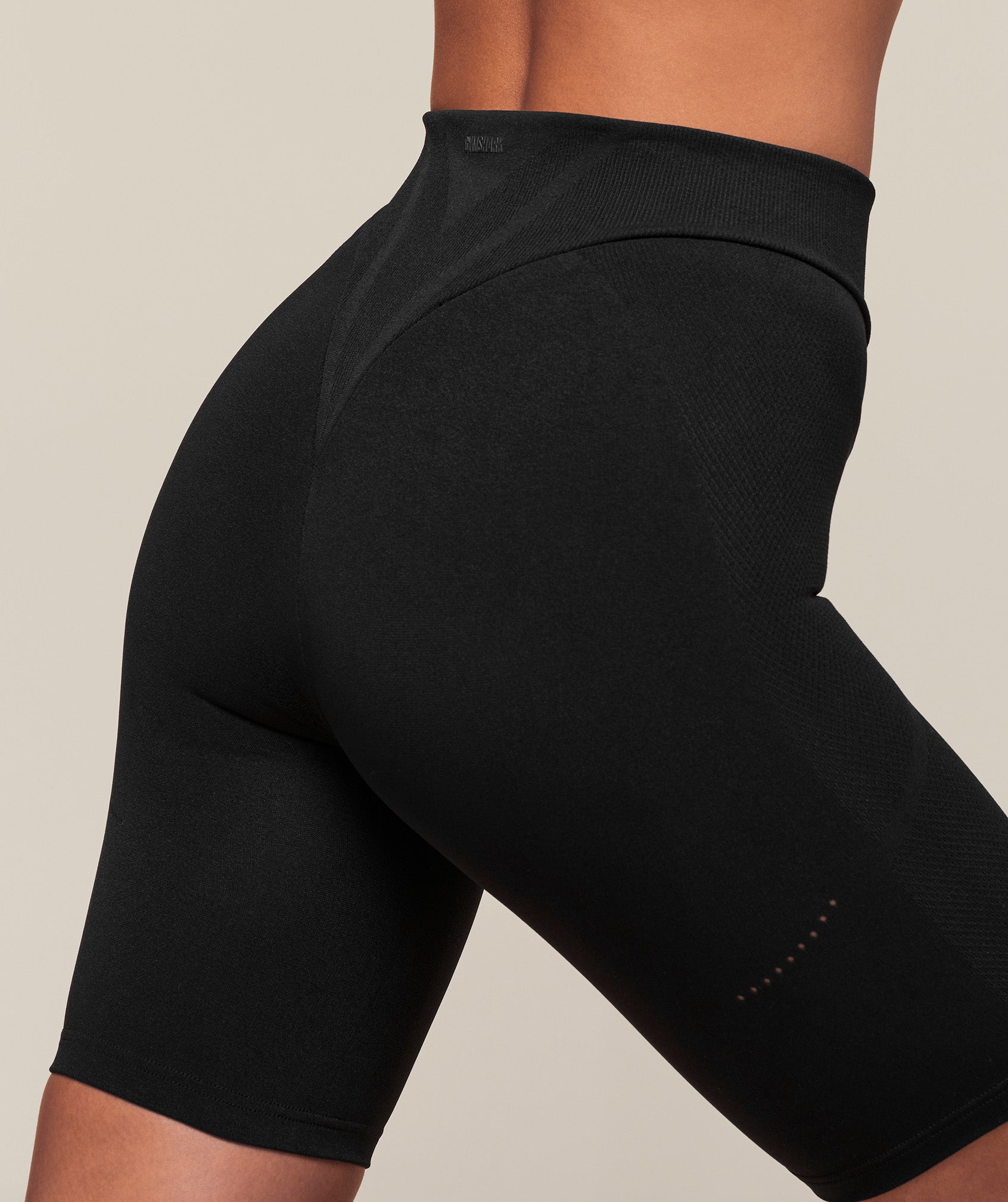 Gymshark everywear Warp Knit Cycling Shorts - Black