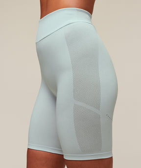 Gymshark everywear Warp Knit Cycling Short - Frost Blue