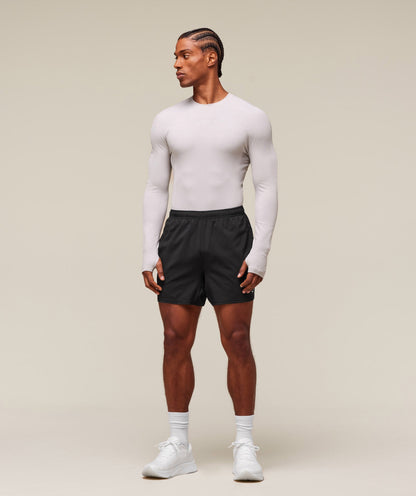Gymshark everywear Warp Knit LS T-Shirt - Tame Grey