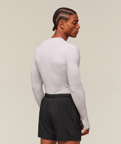 Gymshark everywear Warp Knit LS T-Shirt - Tame Grey
