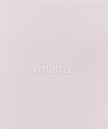 Gymshark everywear Warp Knit T-Shirt - Tame Grey