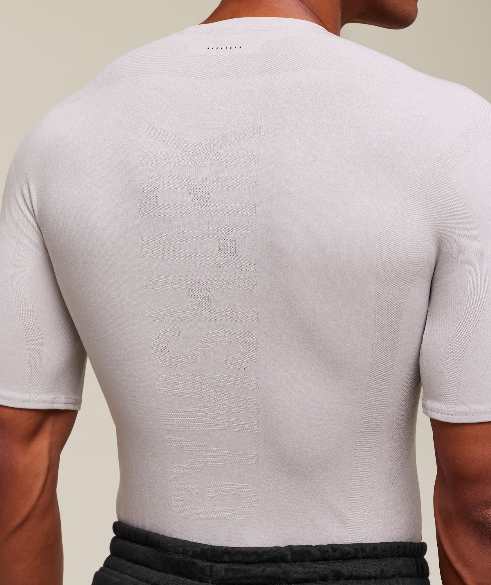 Gymshark everywear Warp Knit T-Shirt - Tame Grey