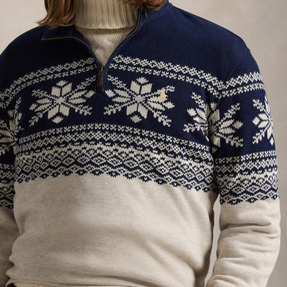 Polo Ralph Lauren Fairisle Cotton-Jacquard Jumper
