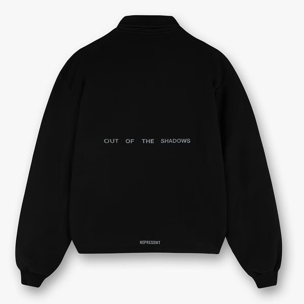 REPRESENT Team Rep Cotton-Jersey Quarter-Zip Jumper