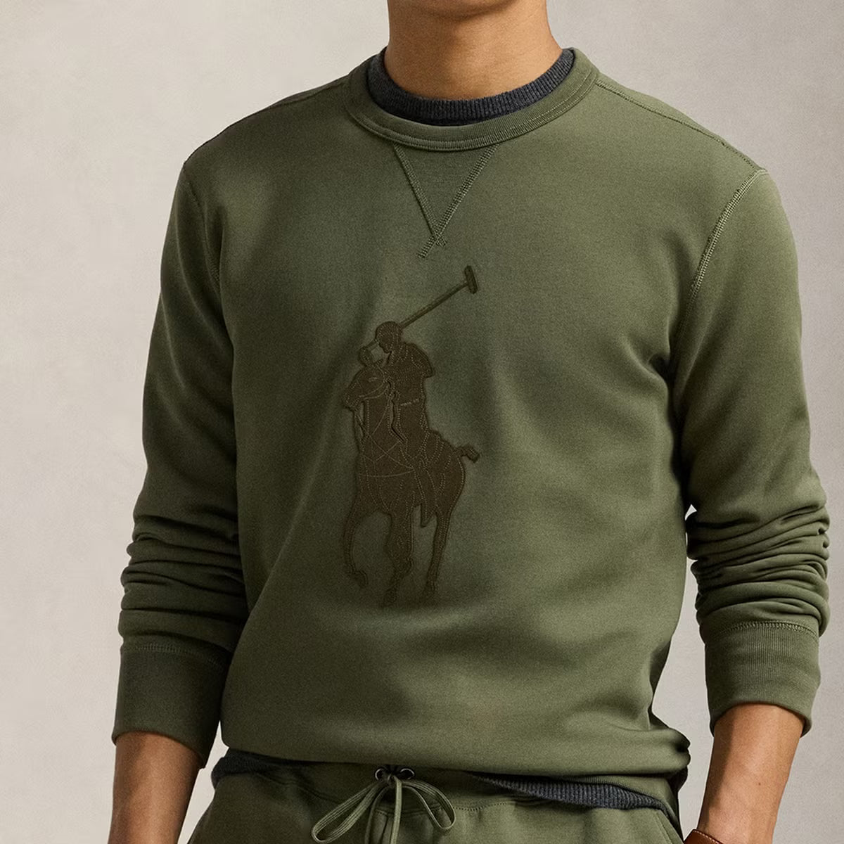 Polo Ralph Lauren Big Pony Double-Knit Sweatshirt