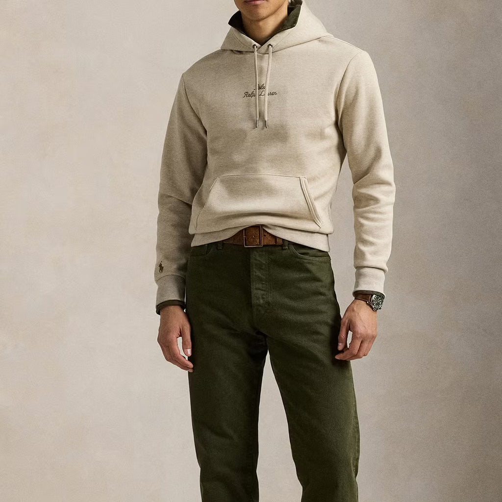 Polo Ralph Lauren Chain-Stitch Cotton-Blend Hoodie