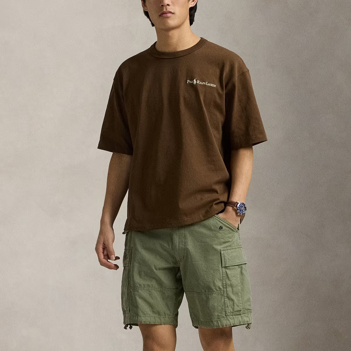 Polo Ralph Lauren Embroidered Logo Cotton-Jersey T-Shirt