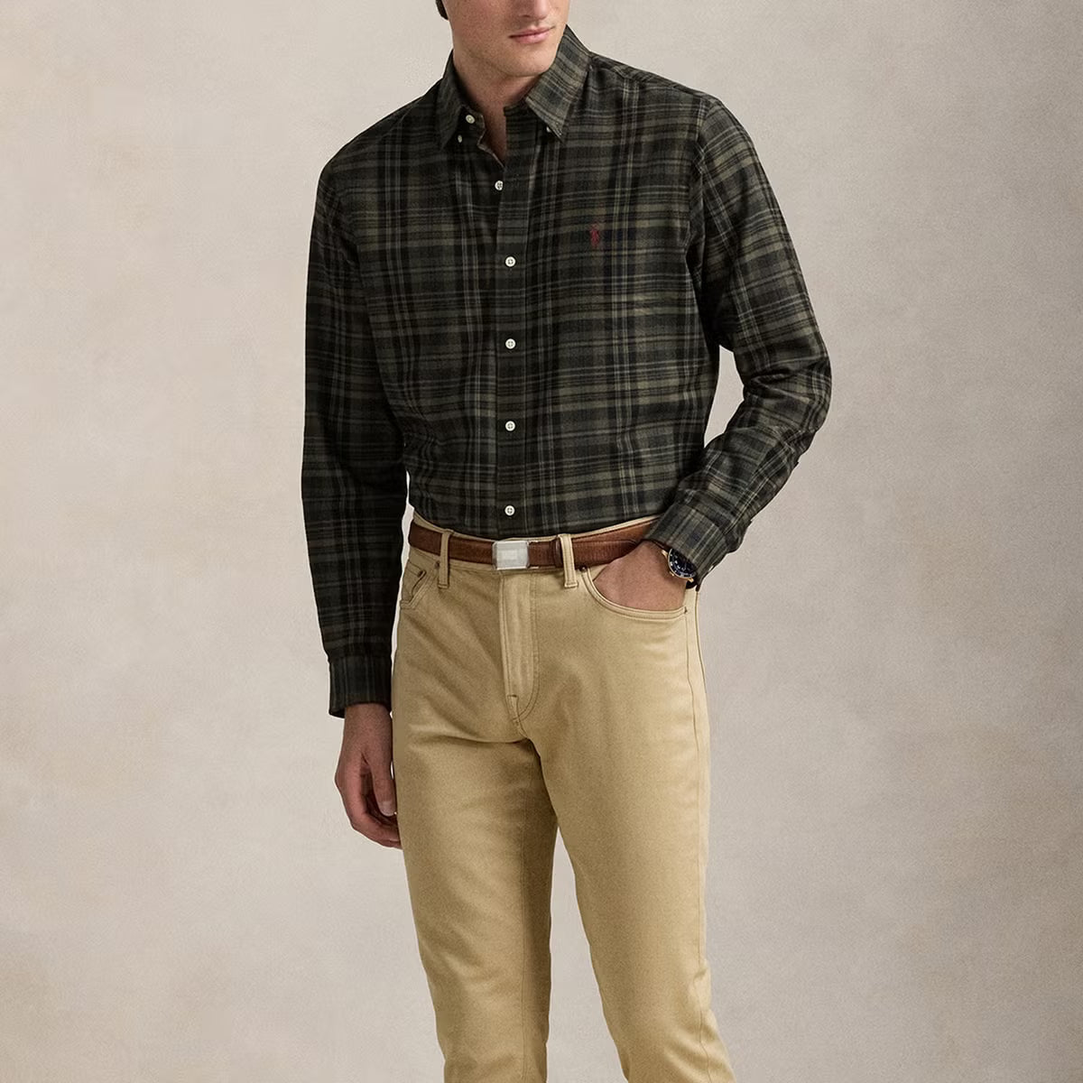 Polo Ralph Lauren Custom-Fit Performance Cotton-Blend Shirt