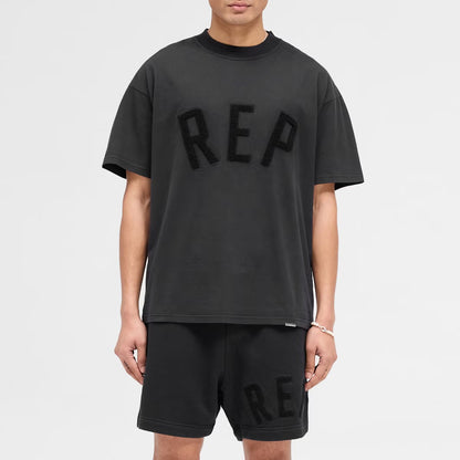 REPRESENT Rep Appliquéd Cotton-Jersey T-Shirt