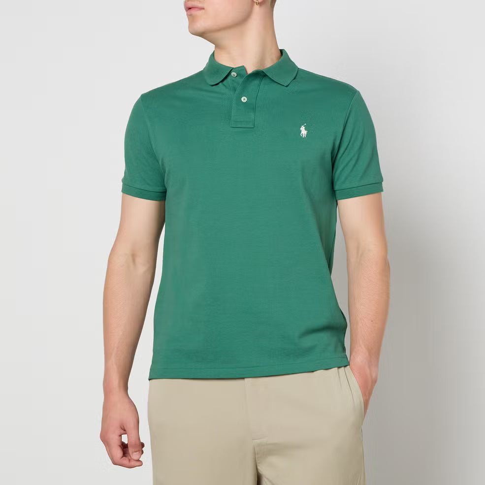 Polo Ralph Lauren Mesh Cotton Piqué Polo Shirt