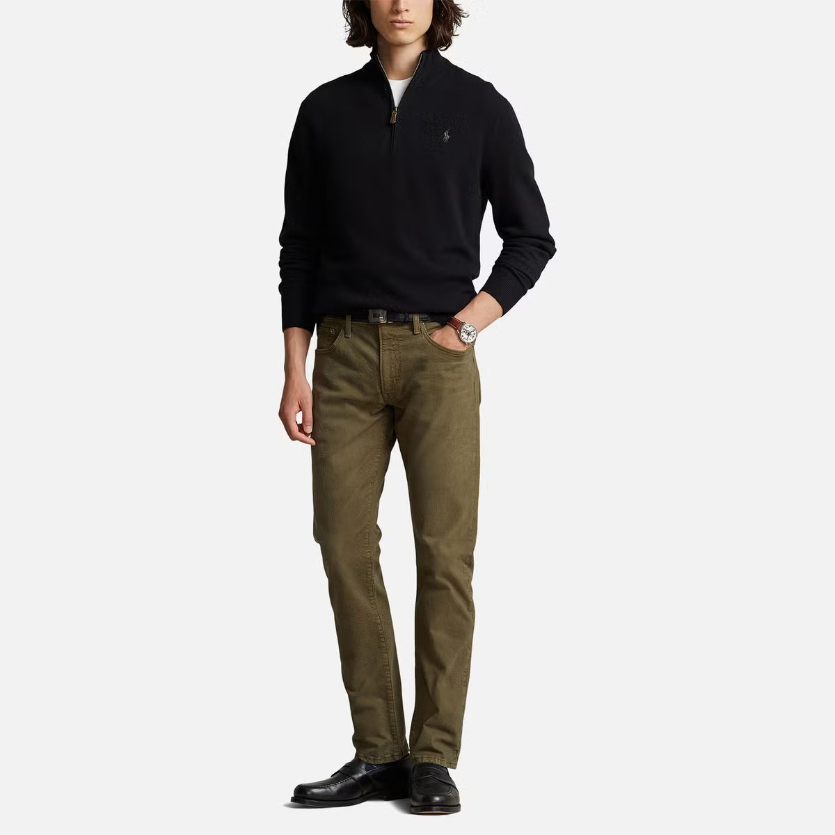 Polo Ralph Lauren Merino Wool Half-Zip Jumper