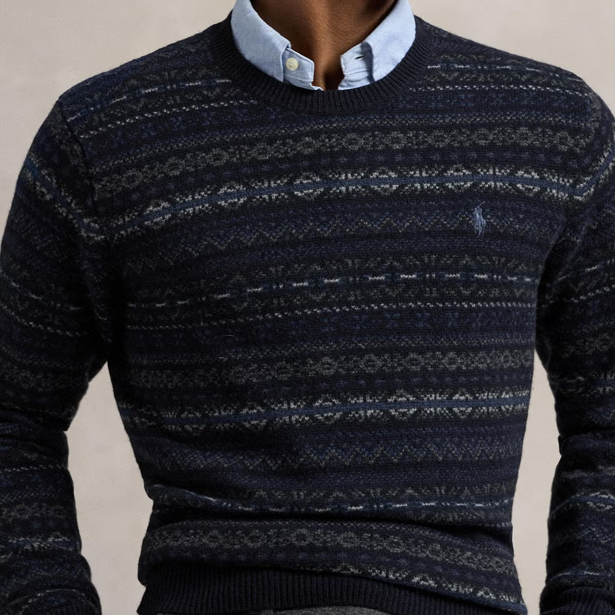 Polo Ralph Lauren Wool Knit Fairisle Jumper