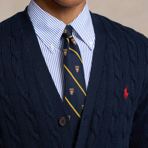 Polo Ralph Lauren Roving Cable-Knit Cotton Cardigan