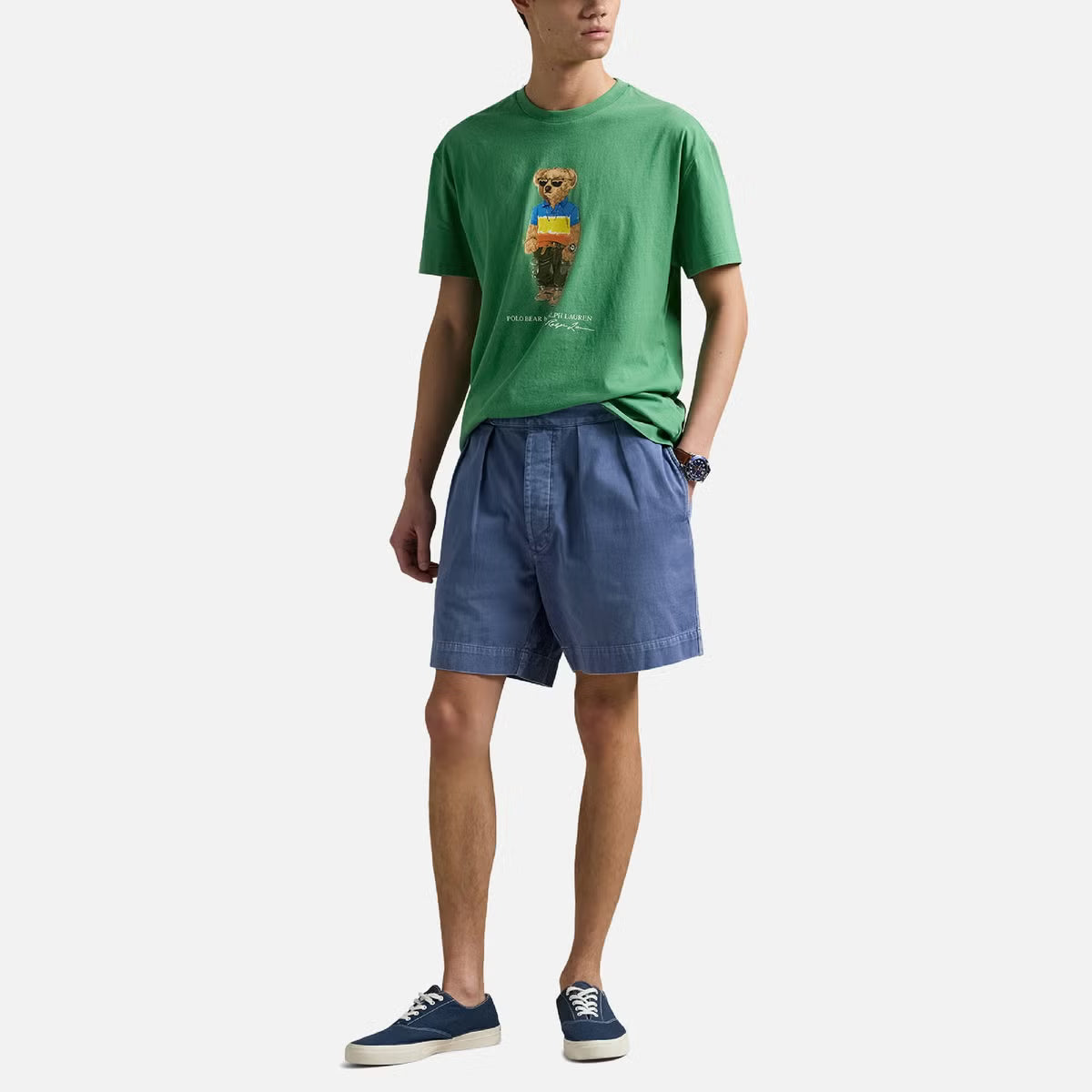 Polo Ralph Lauren Summer Bear Cotton-Jersey T-Shirt