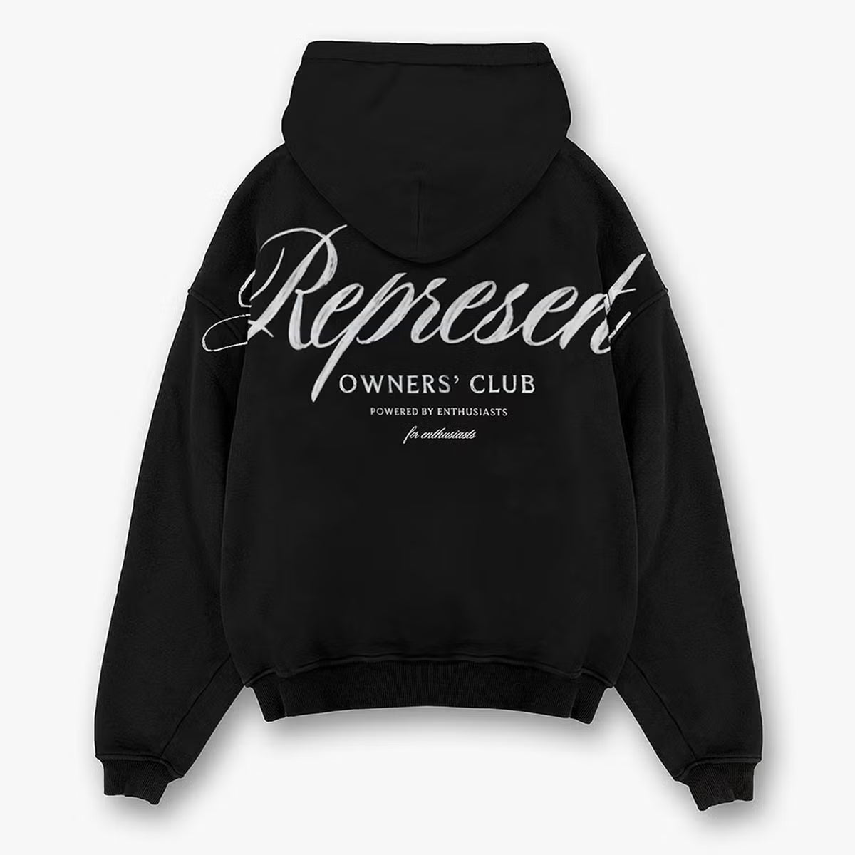 REPRESENT Owner's Club Script Cotton-Jersey Hoodie
