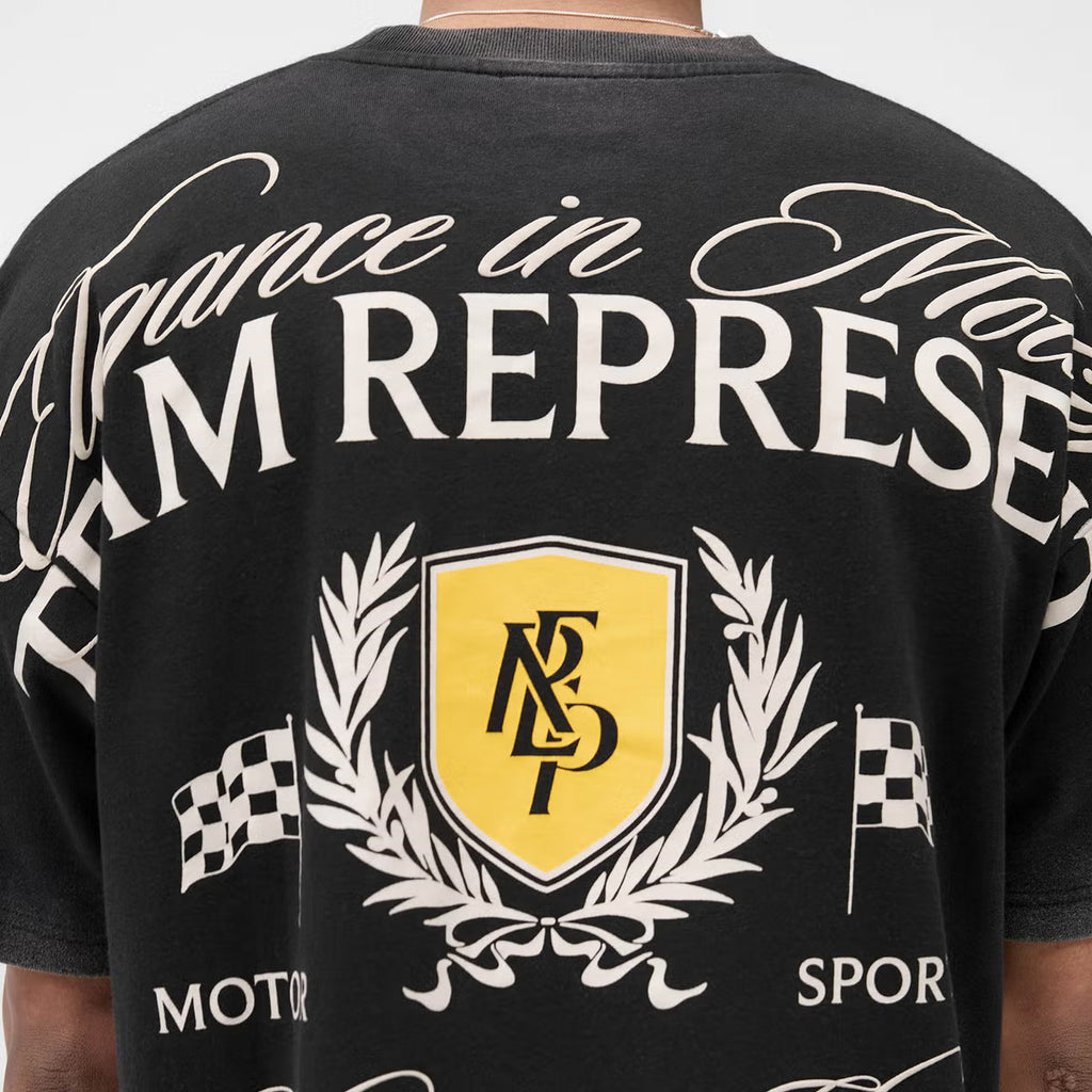 REPRESENT Crest Cotton-Jersey T-Shirt