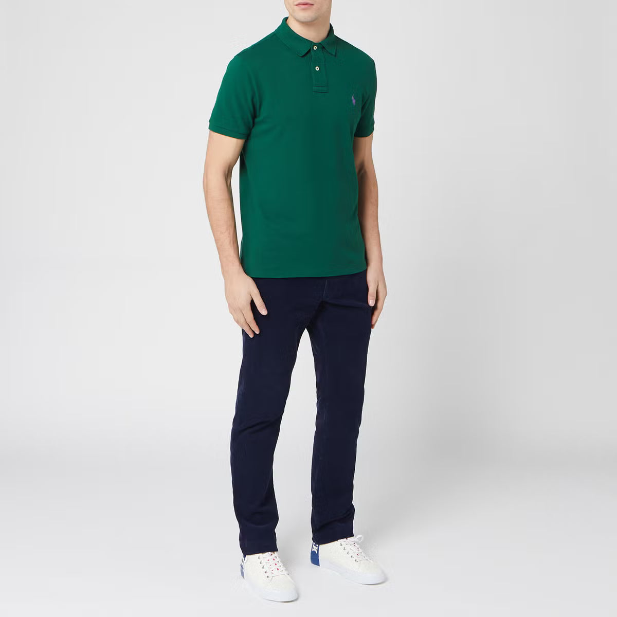 Polo Ralph Lauren Men's Custom Slim Fit Polo Shirt - New Forest