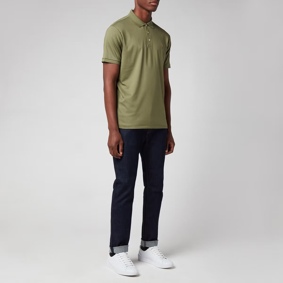 Polo Ralph Lauren Men's Custom Slim Fit Polo Shirt - Garden Trail