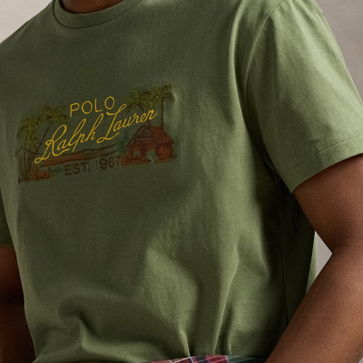 Polo Ralph Lauren Summer Embroidered Cotton-Jersey T-Shirt