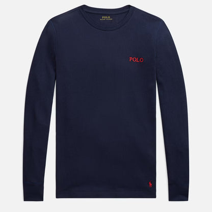 Polo Ralph Lauren Cotton-Blend Waffle-Jersey Long Sleeve T-Shirt