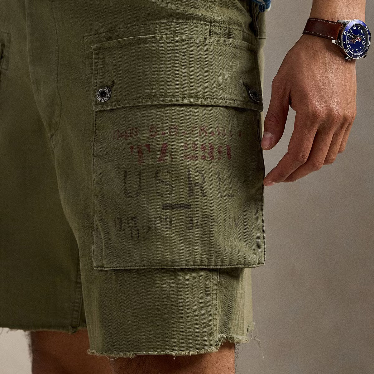 Polo Ralph Lauren Relaxed Denim Cargo Shorts