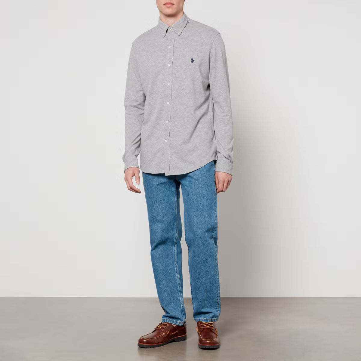 Polo Ralph Lauren Logo-Embroidered Cotton Shirt